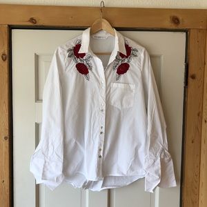 Zara Basic button down | size M